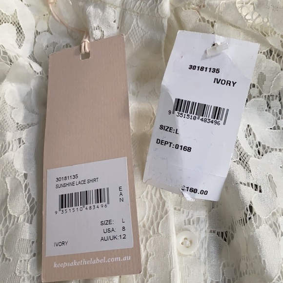 Keepsake The Label Sunshine Lace Shirt. - Picture 12 of 14